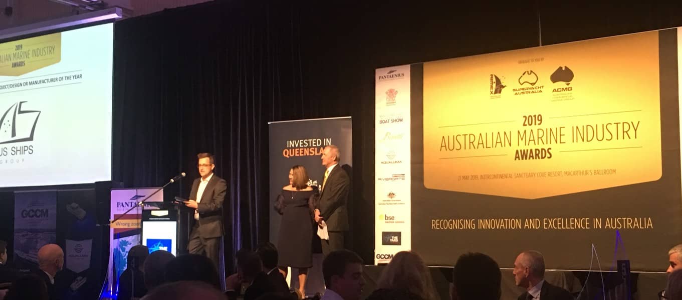 Aus Ships Australian Marine Industry awards 2019